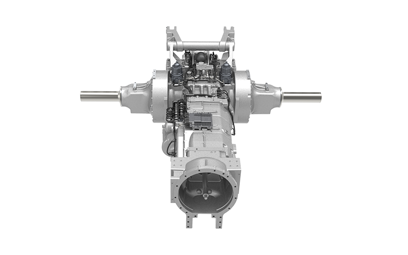 Hydro-Mechanical Continuously Variable Transmission Axle