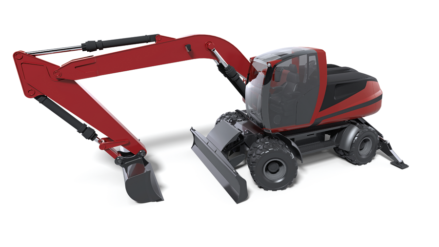 Hydraulic Systems for Wheeled Excavators