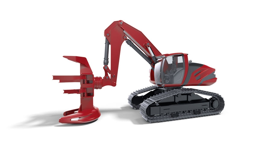 Hydraulic Systems for Tracked Harvesters
