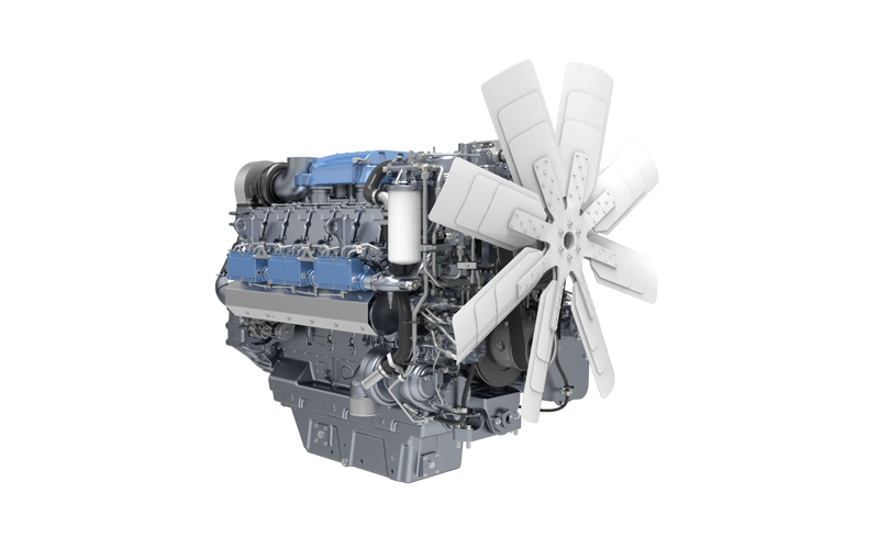 12M25 Engine for Rigid Mining Dump Truck
