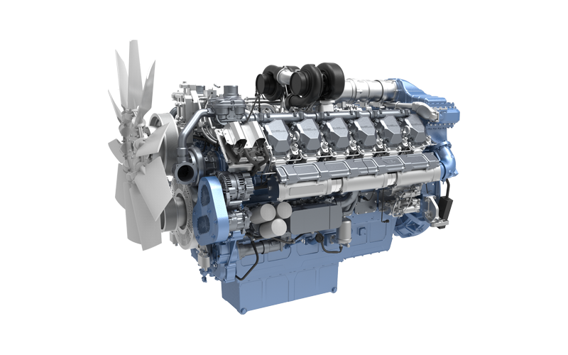 12M55 Engine for Rigid Mining Dump Truck