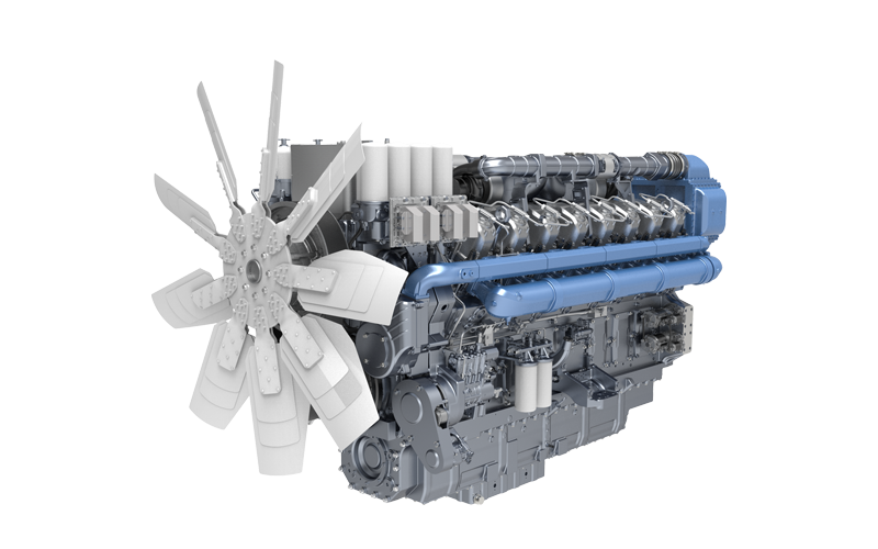 16M55 Engine for Rigid Mining Dump Truck