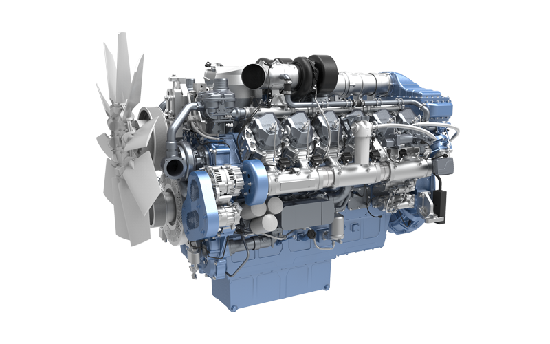 12M33NG Engine for Rigid Mining Dump Truck