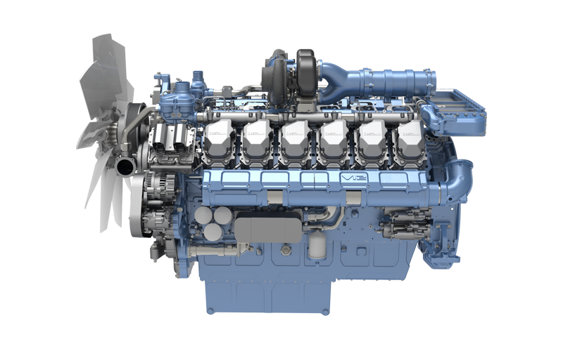 12M33 Engine for Railway Vehicle