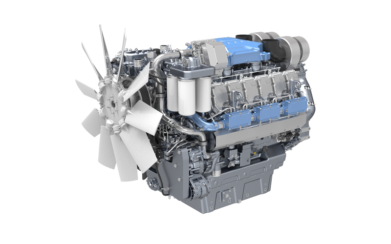 12M25 Engine for Railway Vehicle