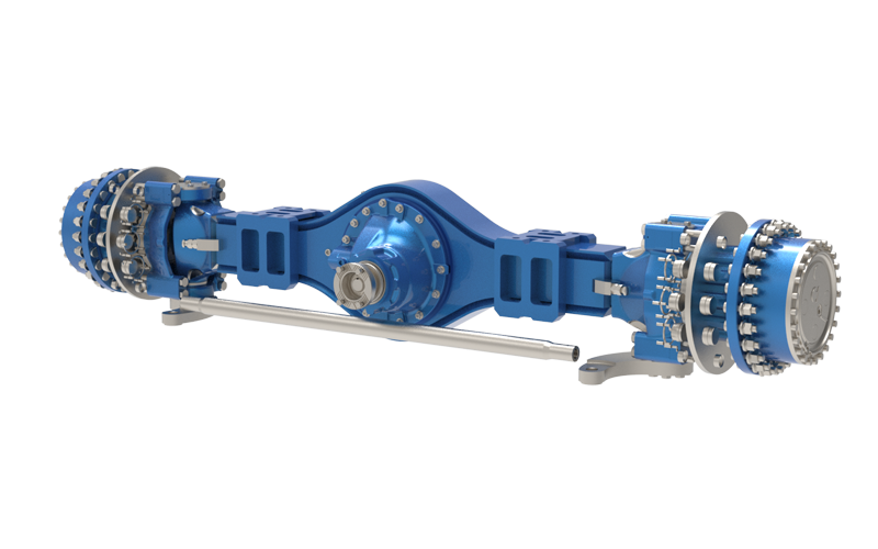 Rough-terrain tire crane